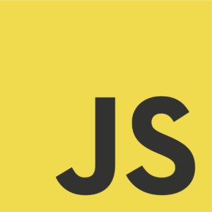 A logo of JavaScript.