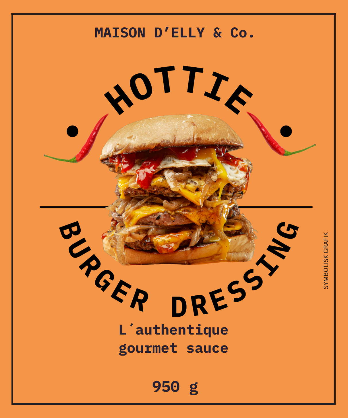 SMBT's sauce etiquette: Hottie Burger Dressing.