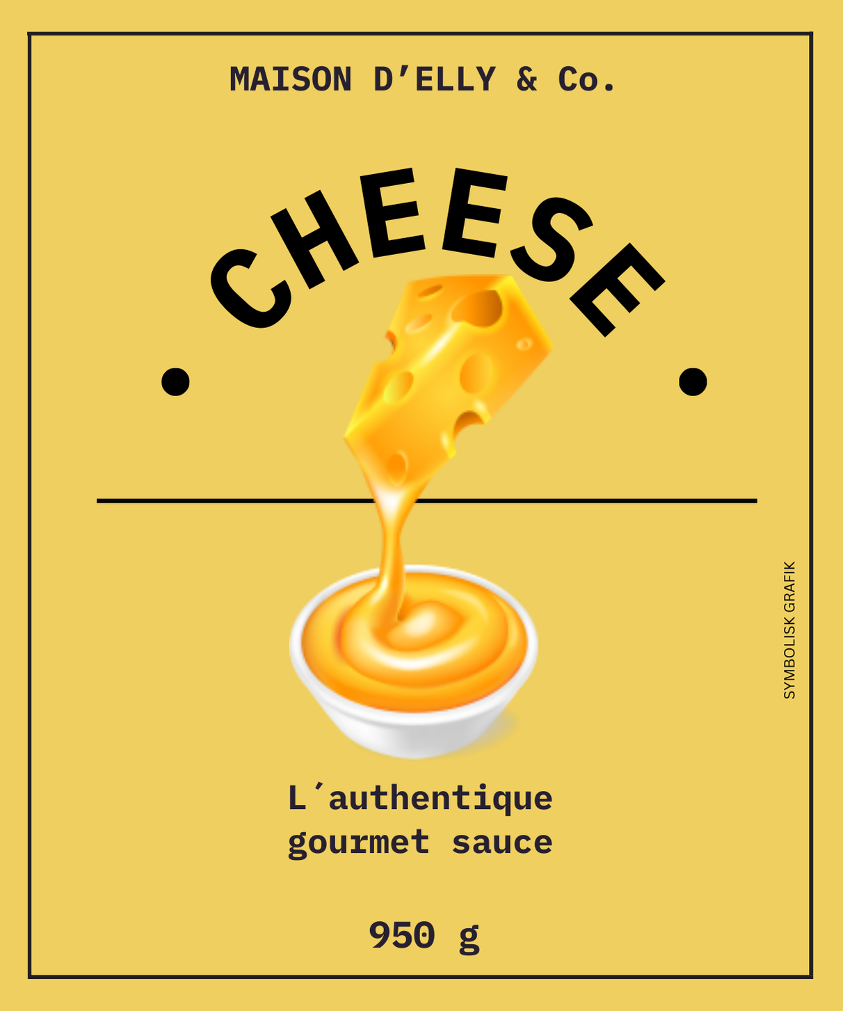 SMBT's sauce etiquette: Cheese.